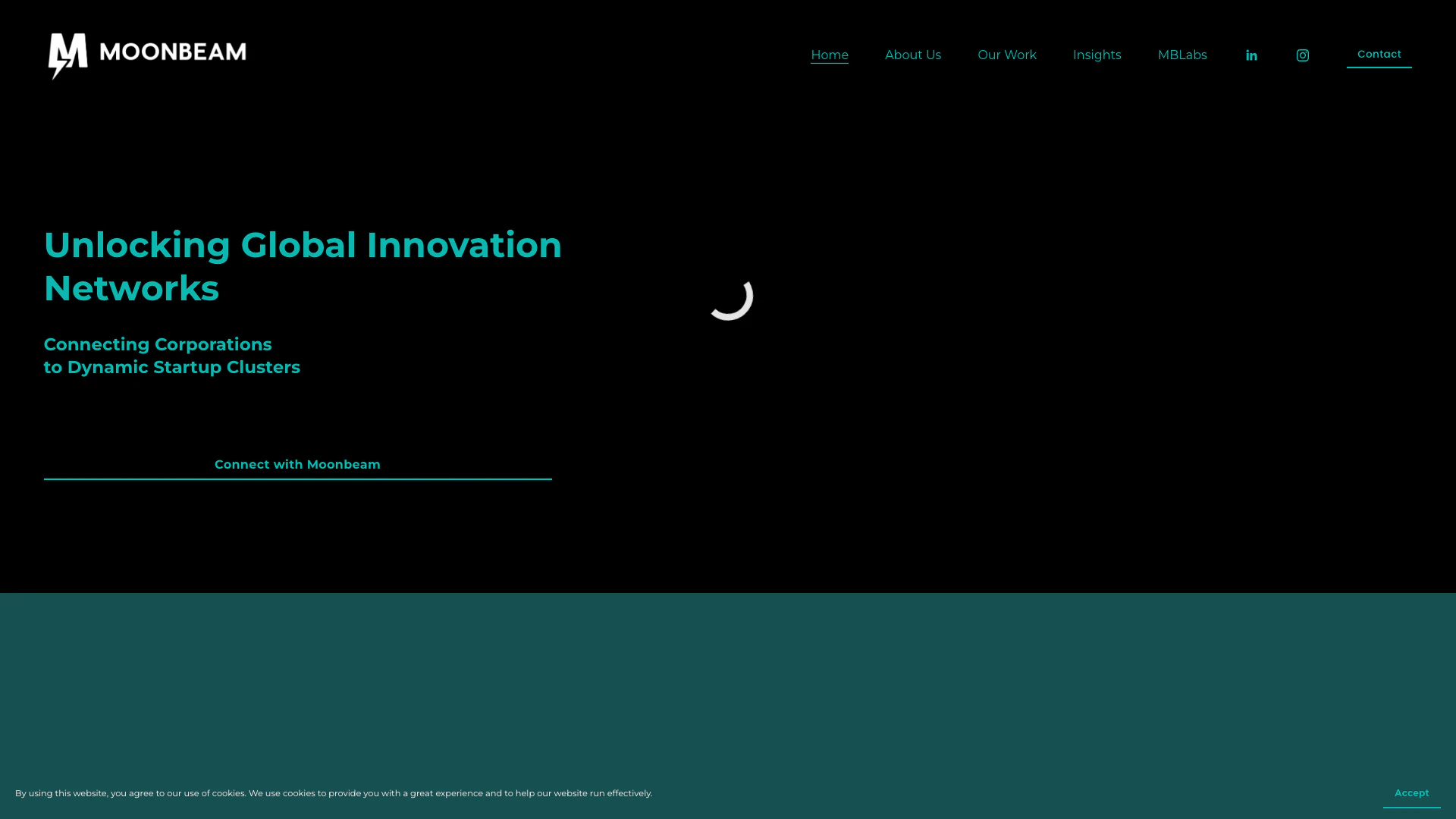 Moonbeam Exchange screenshot