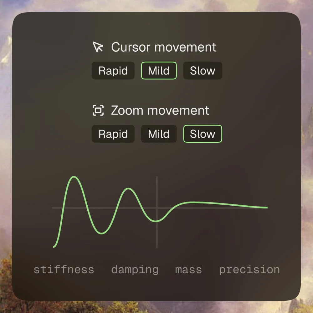 Motion use case example for educational videos