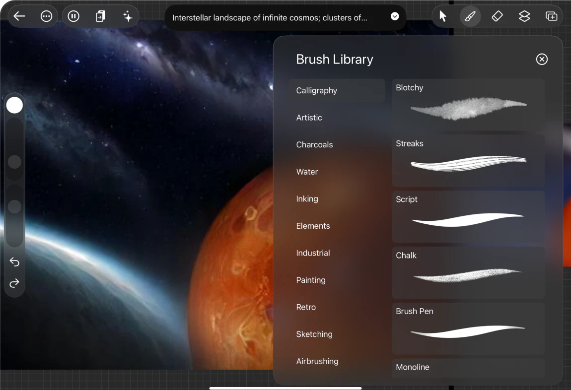Musepro diverse brush library