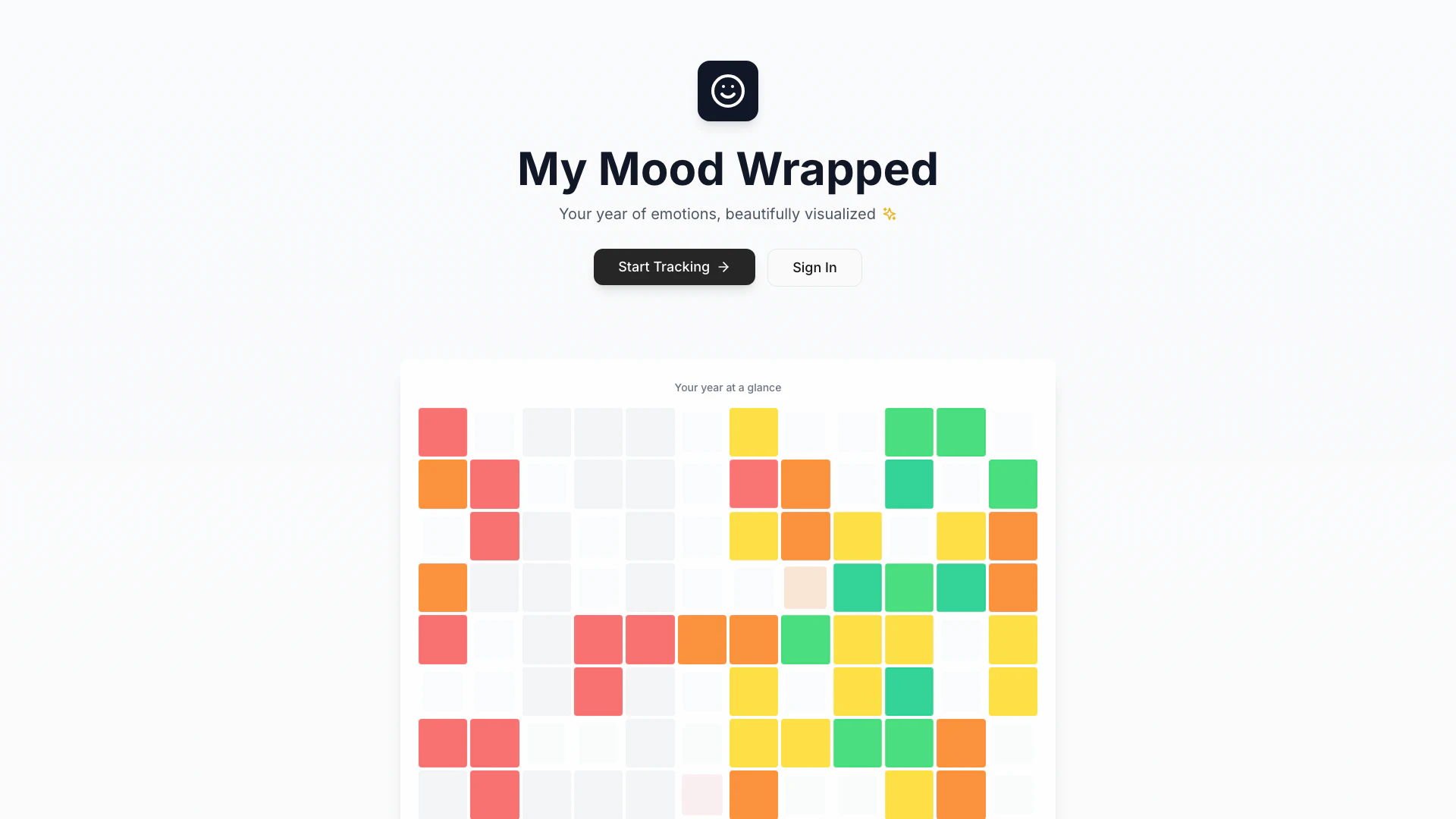 Mymoodwrapped screenshot