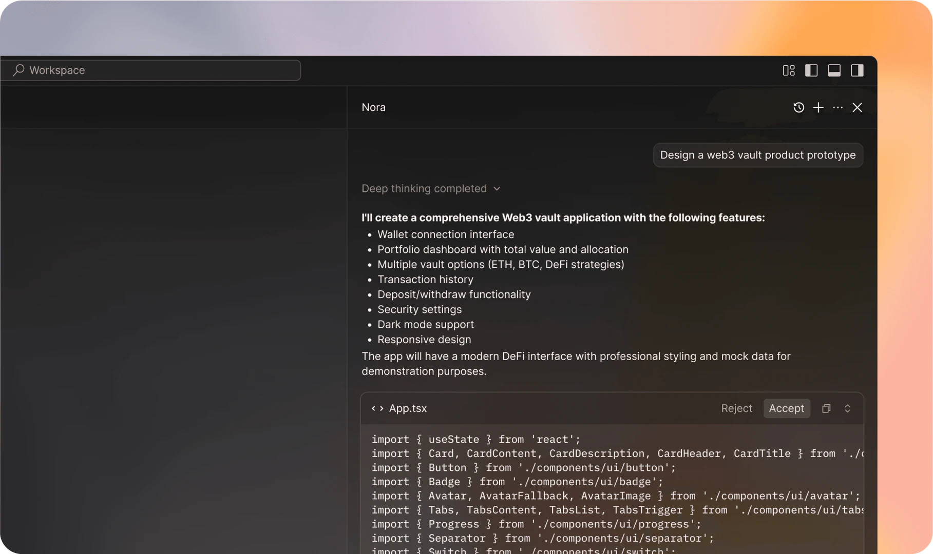 Mynoraai use case example