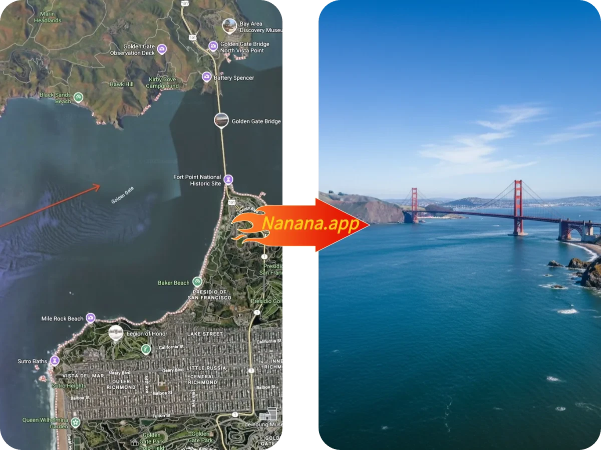 Nanana AI image generation feature demonstration