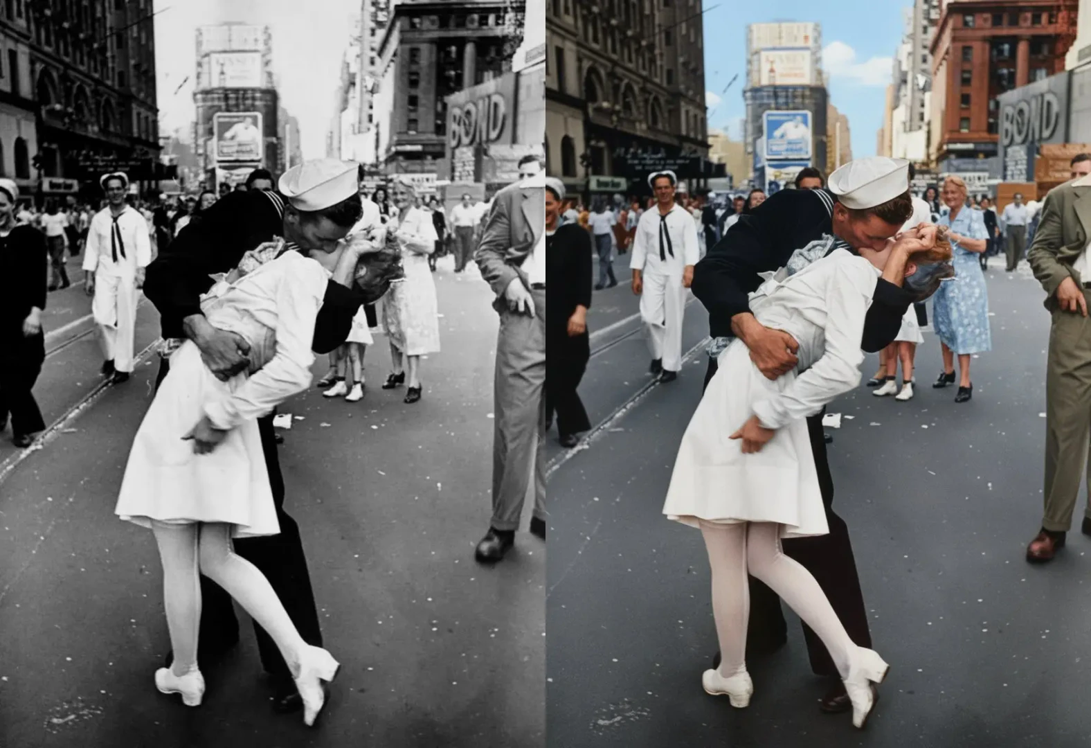 User scenario showcasing Nano Banana Pro's application in photo restoration