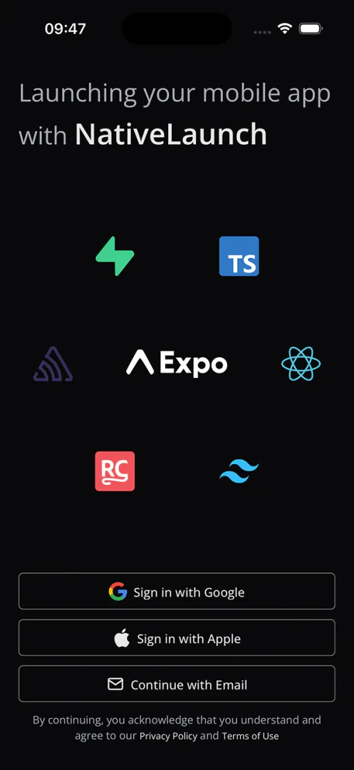 Nativelaunch features demonstration