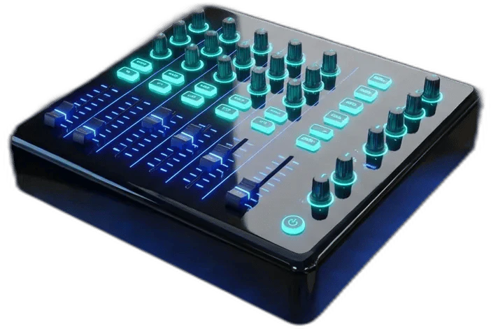 Neume mixing interface for song production