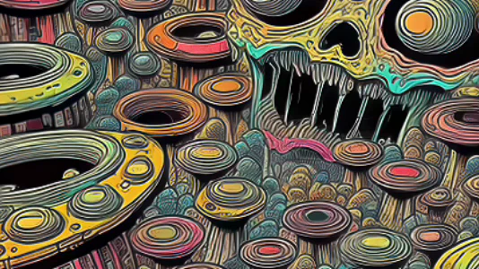 Neural Frames audio-reactive video example