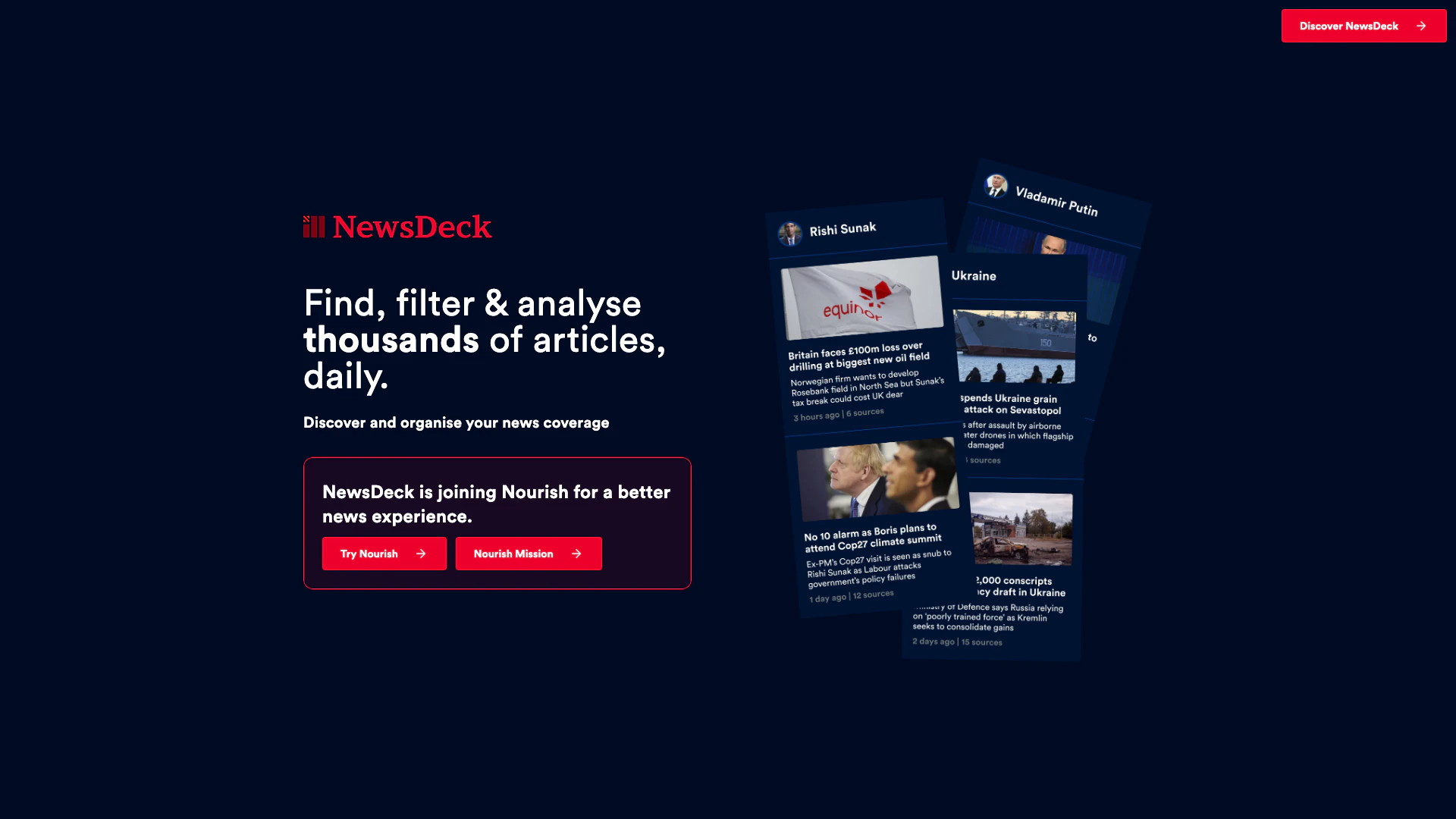 Newsdeck From Onesub screenshot