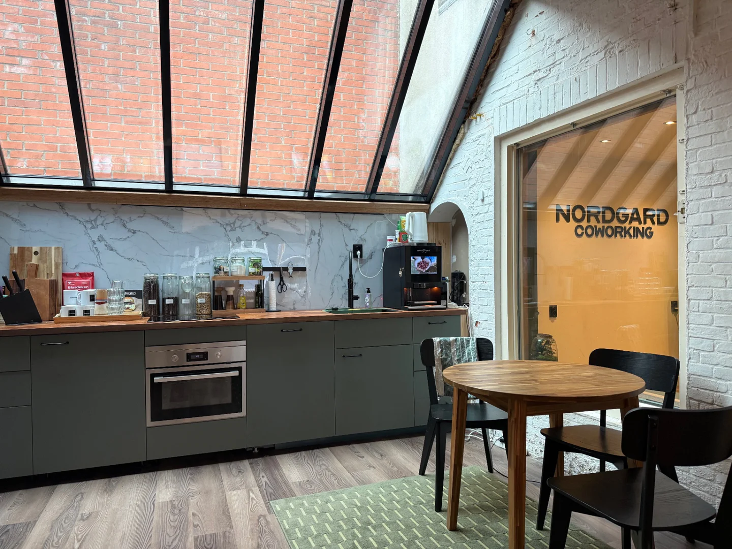 Nordgard kitchen facilities for users