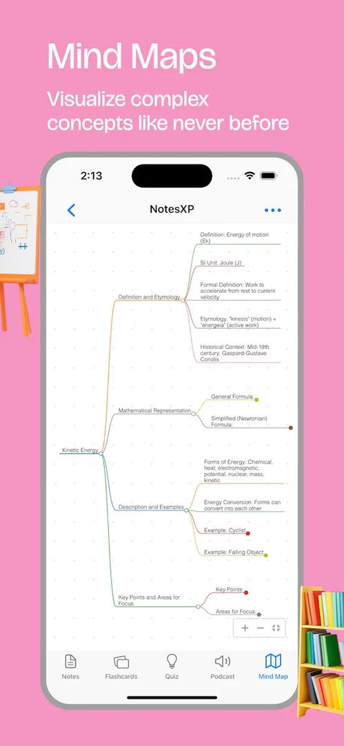 AI-generated flashcards from textbook content in NotesXP