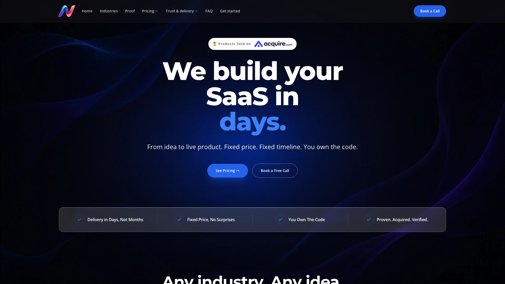 Novavantix website screenshot showing Novavantix cung cấp giải pháp SaaS sẵn s... interface and features