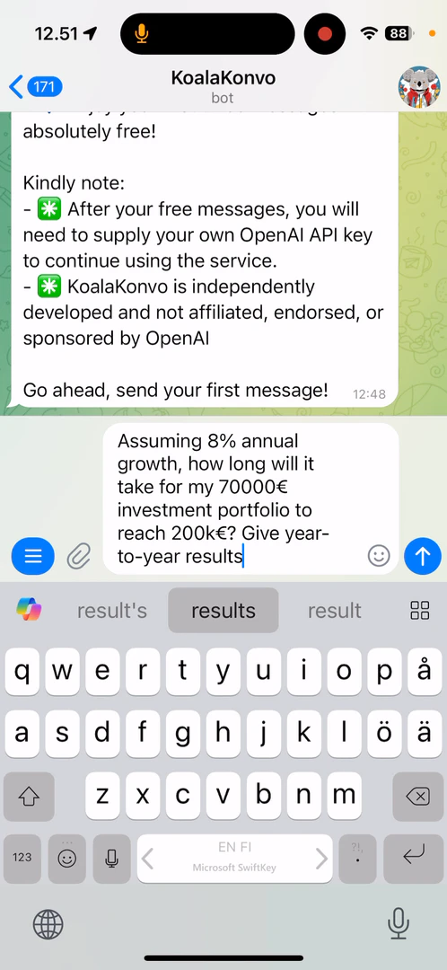Nuudeli product interface overview