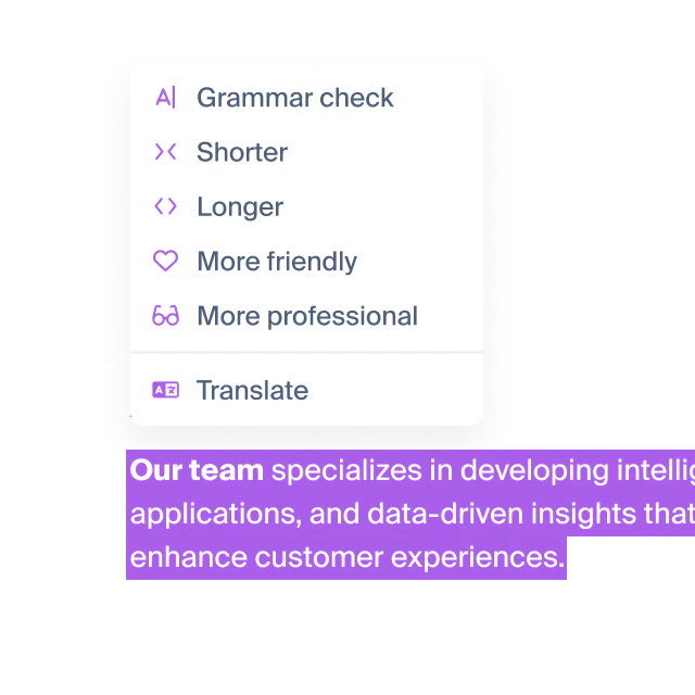 Octopus AI content formatting feature demonstration