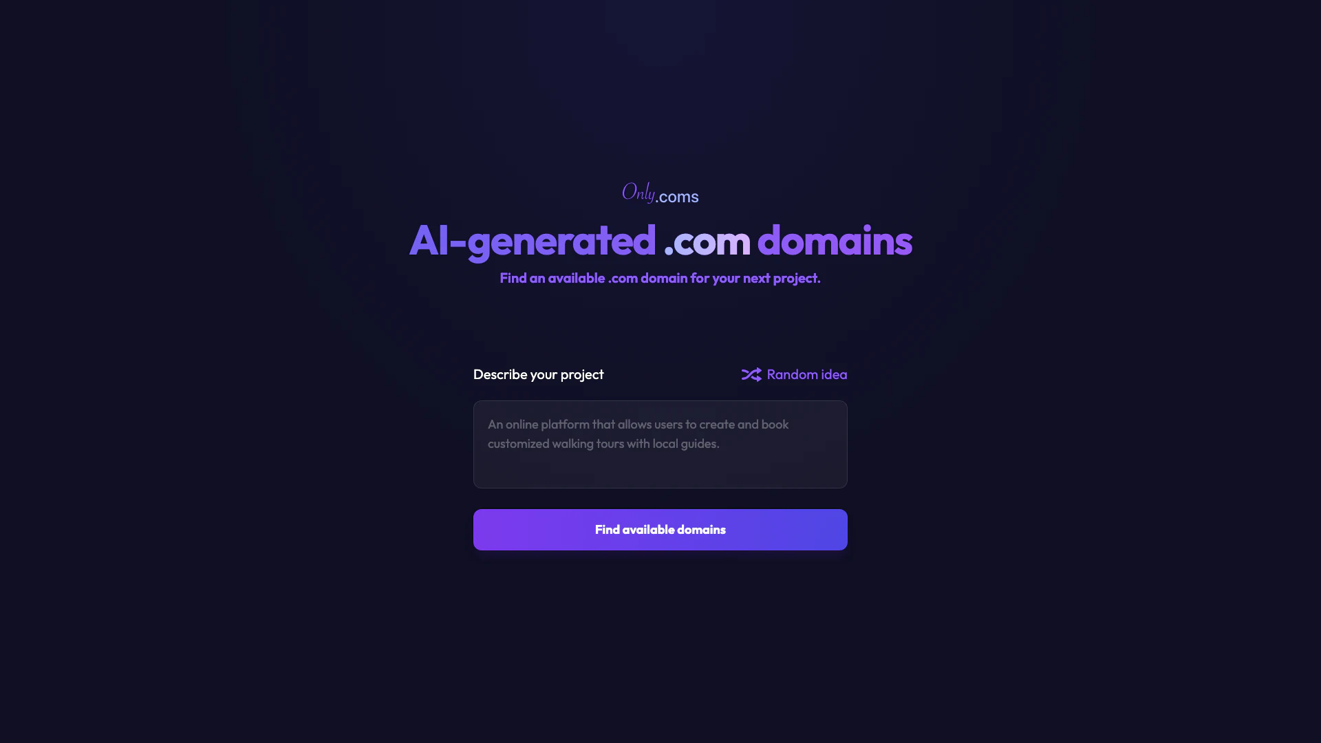 Onlycoms Com screenshot