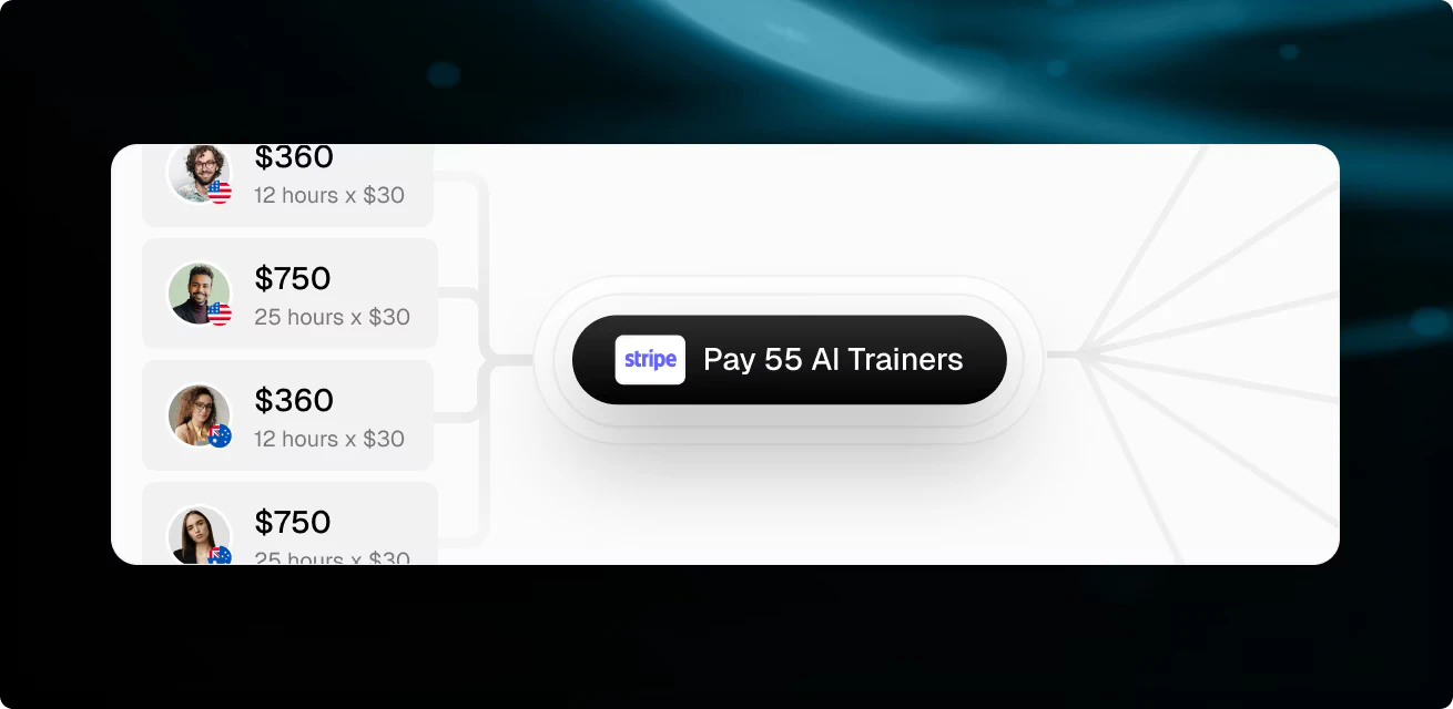OpenTrain AI payment interface