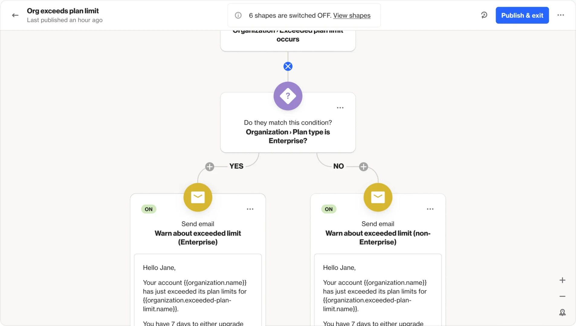 Ortto use case example