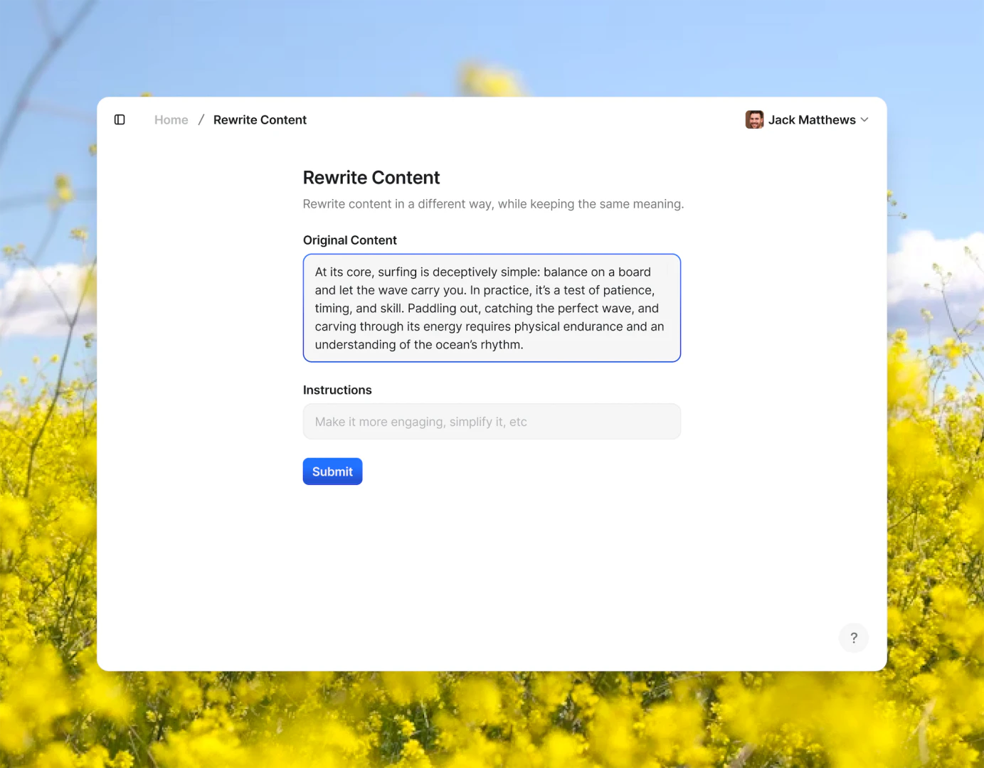 OthersideAI use case example