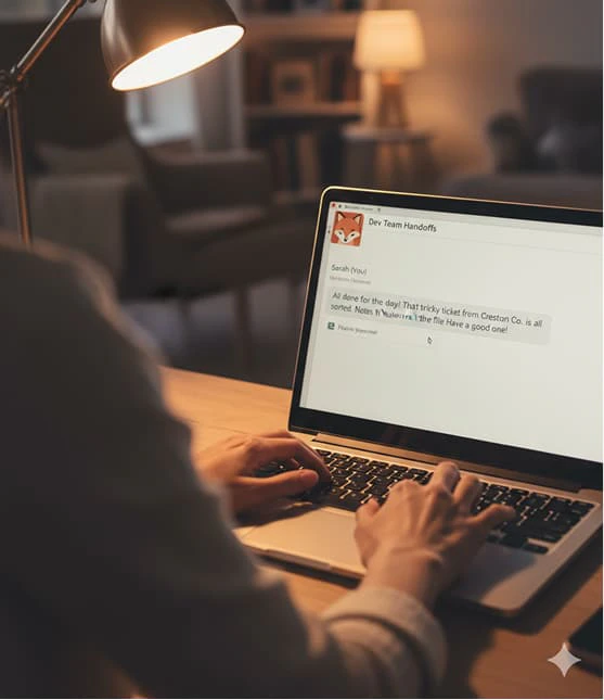 Using Otterassist for email support