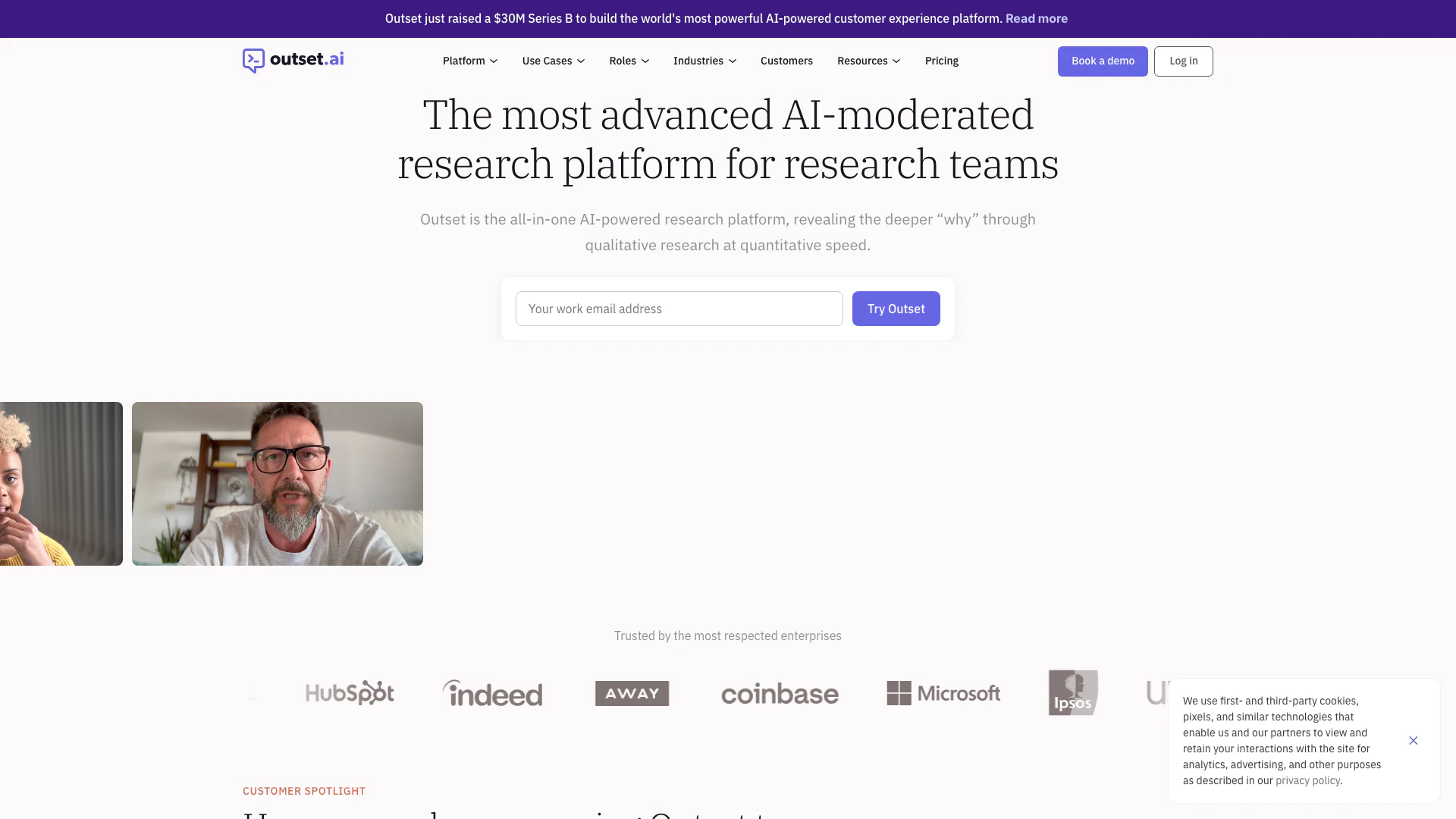Outset Ai screenshot