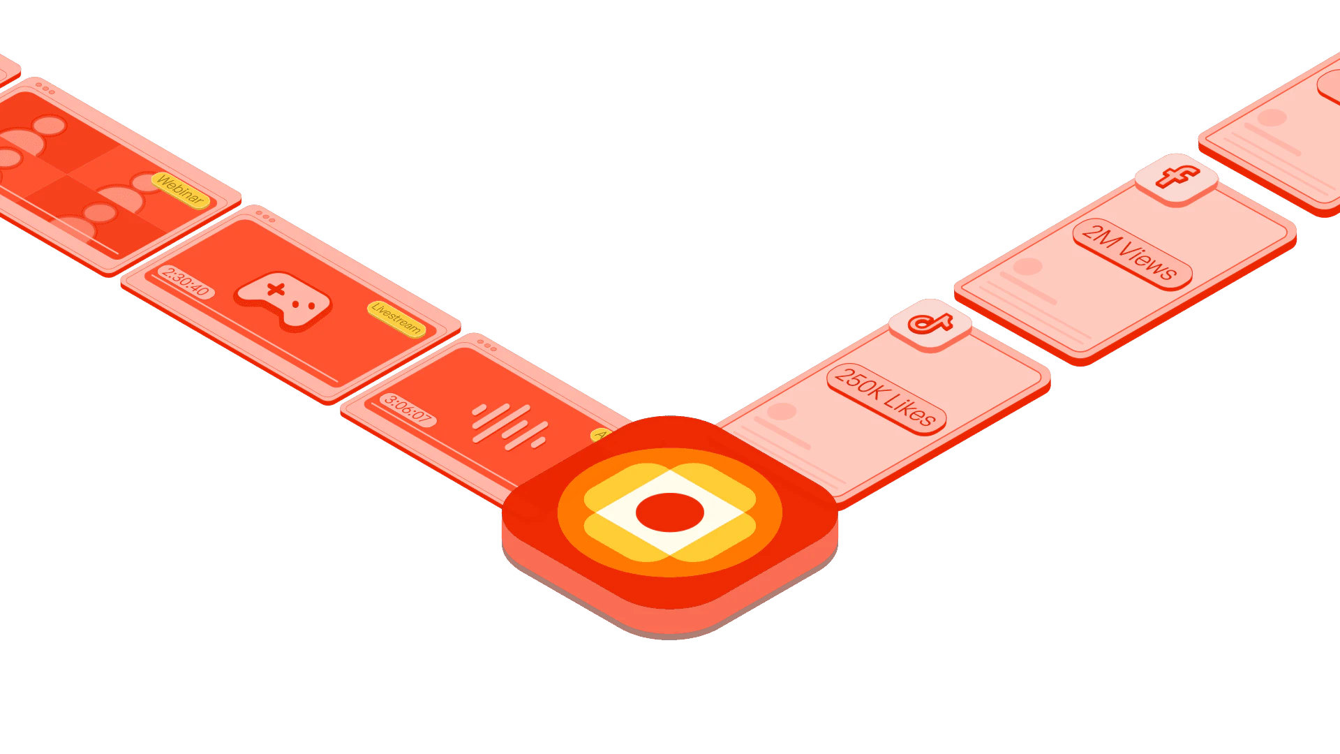 Captura de tela do passo a passo do uso do Overlapai