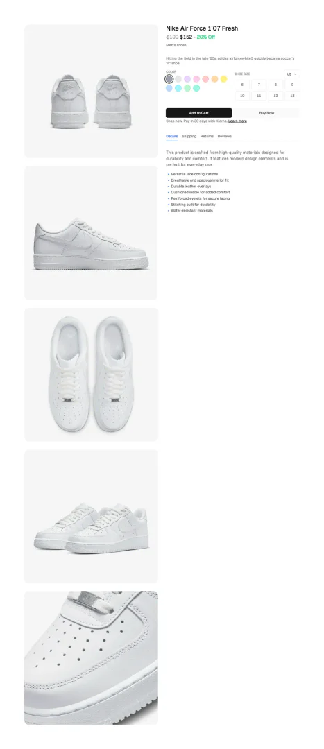 Oxbowui product details use case example