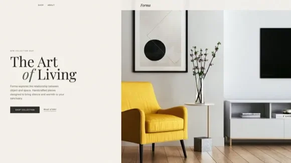 PagesmithAI product interface for website building