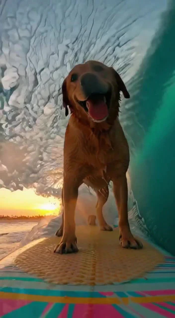 Pet video real application scenario