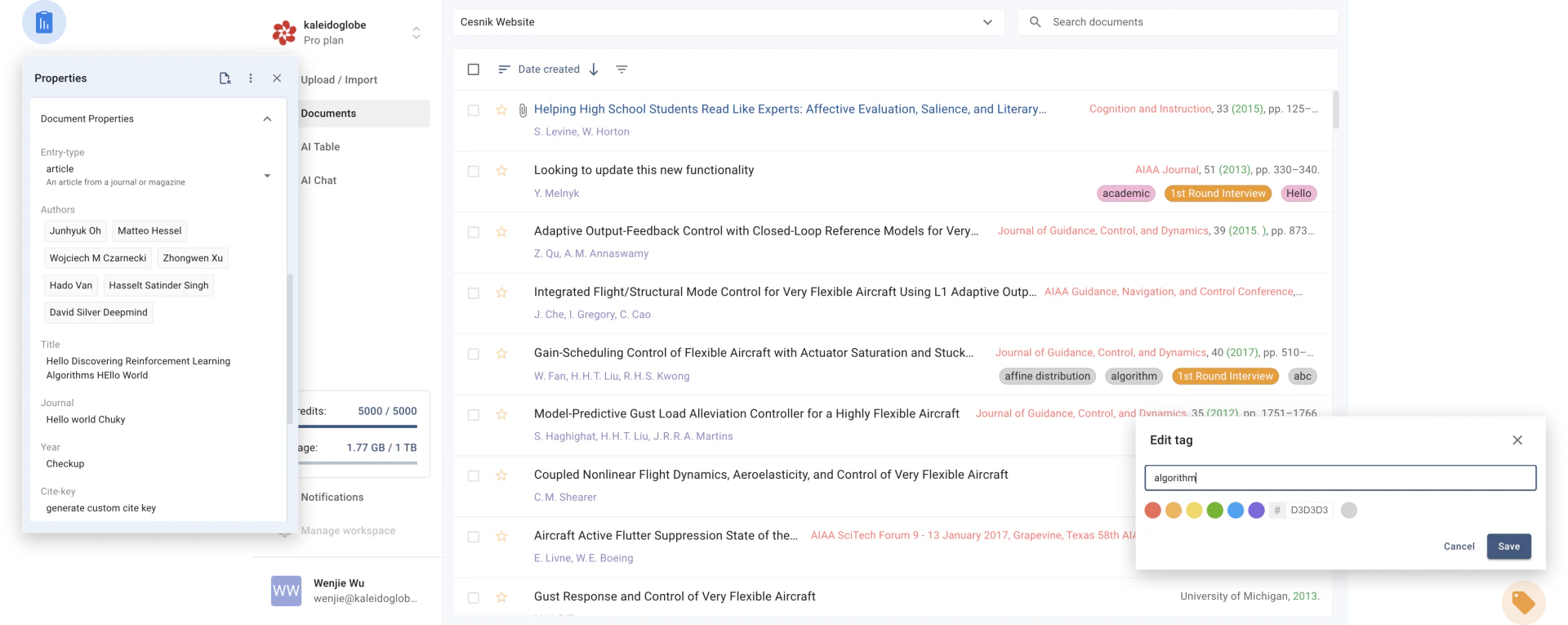 Petal main features showcasing AI document analysis capabilities
