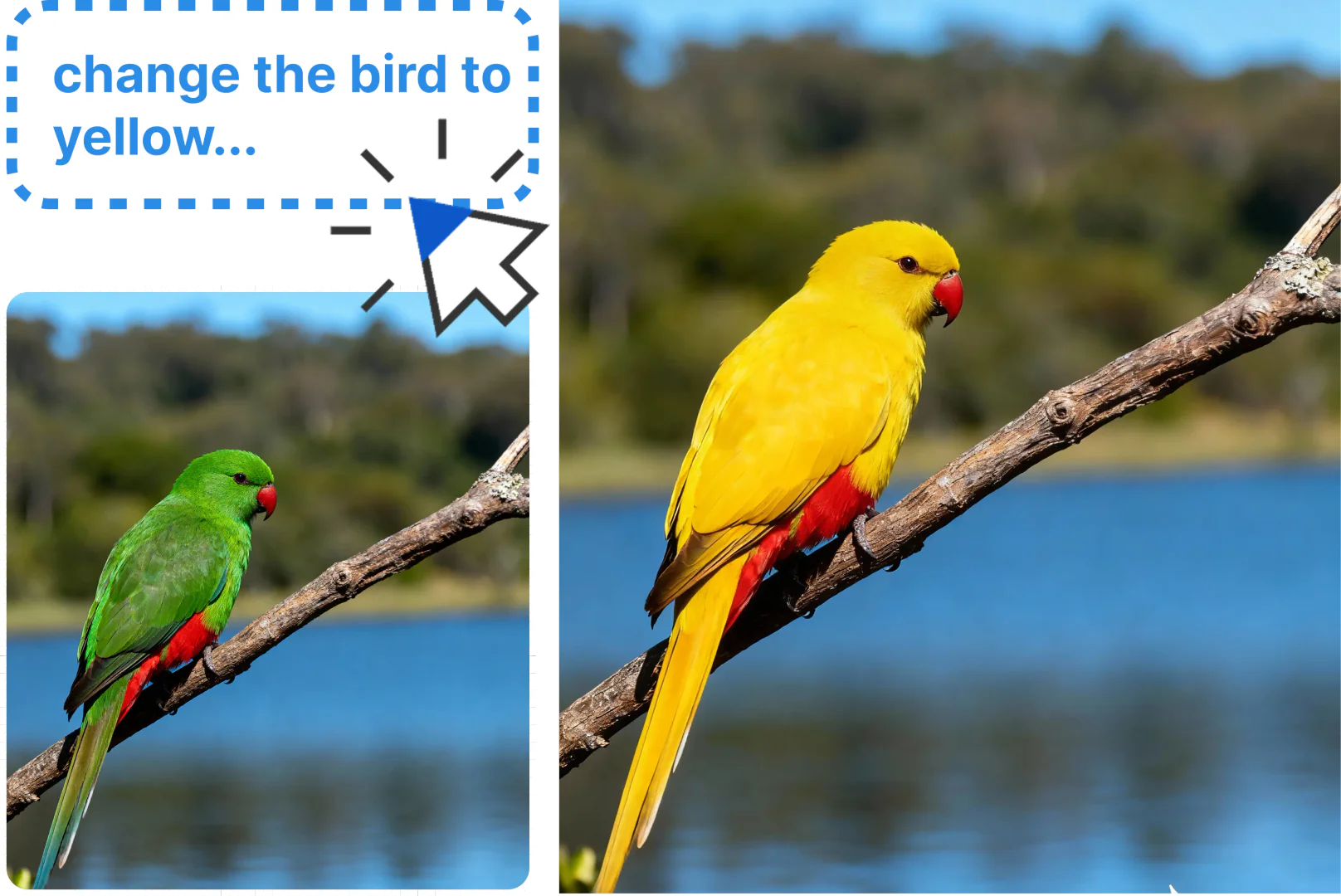 AI Image Editor easy text-based editing