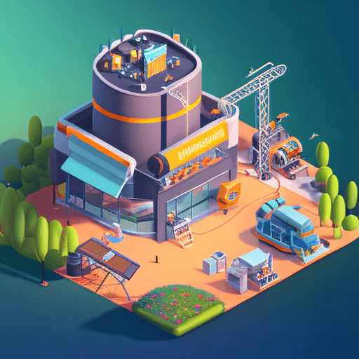 Pictorial product overview showing graphics creation