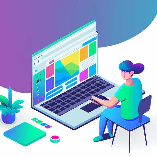 Pictorial user scenario with advanced AI models