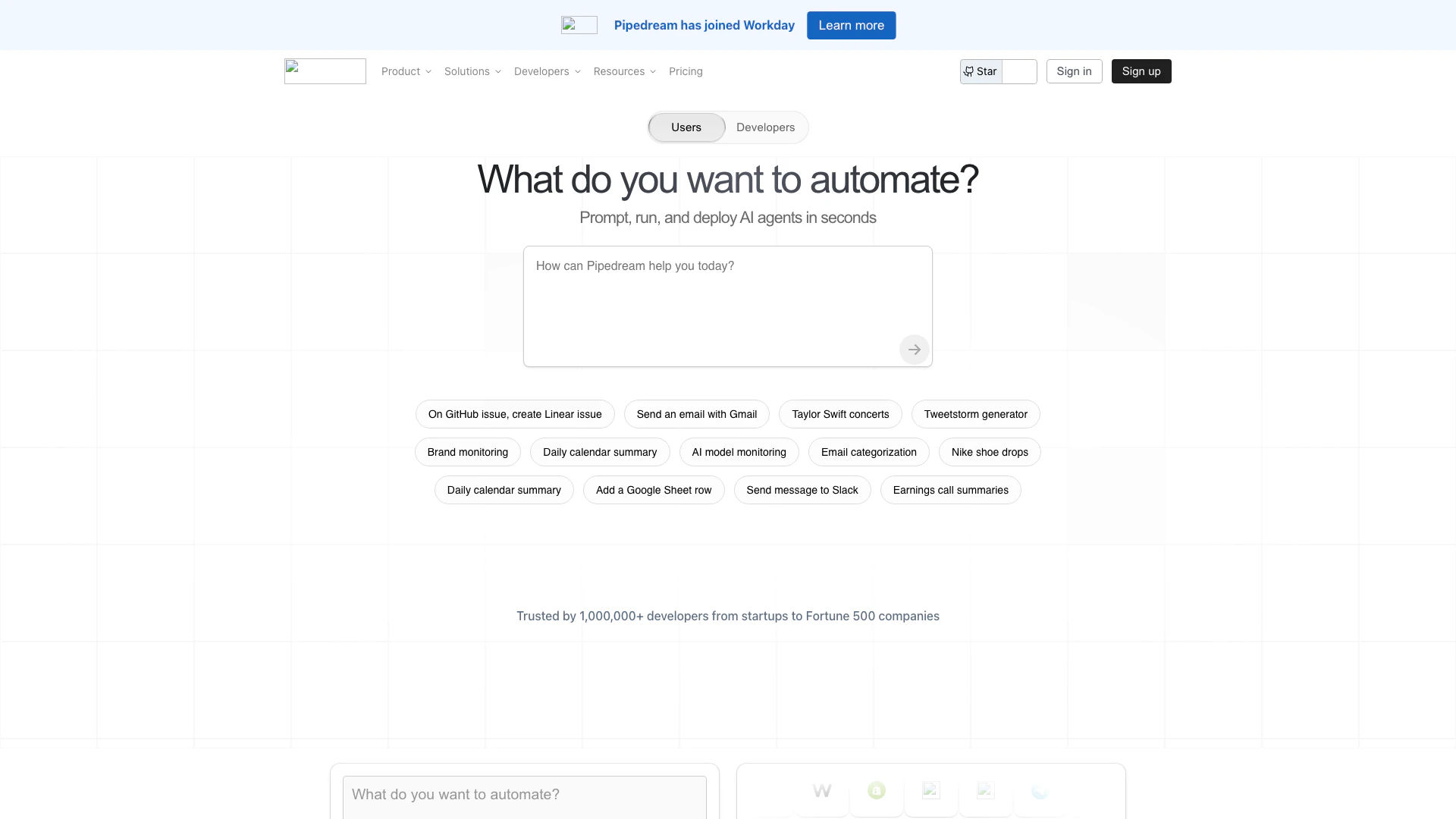 Pipedream screenshot
