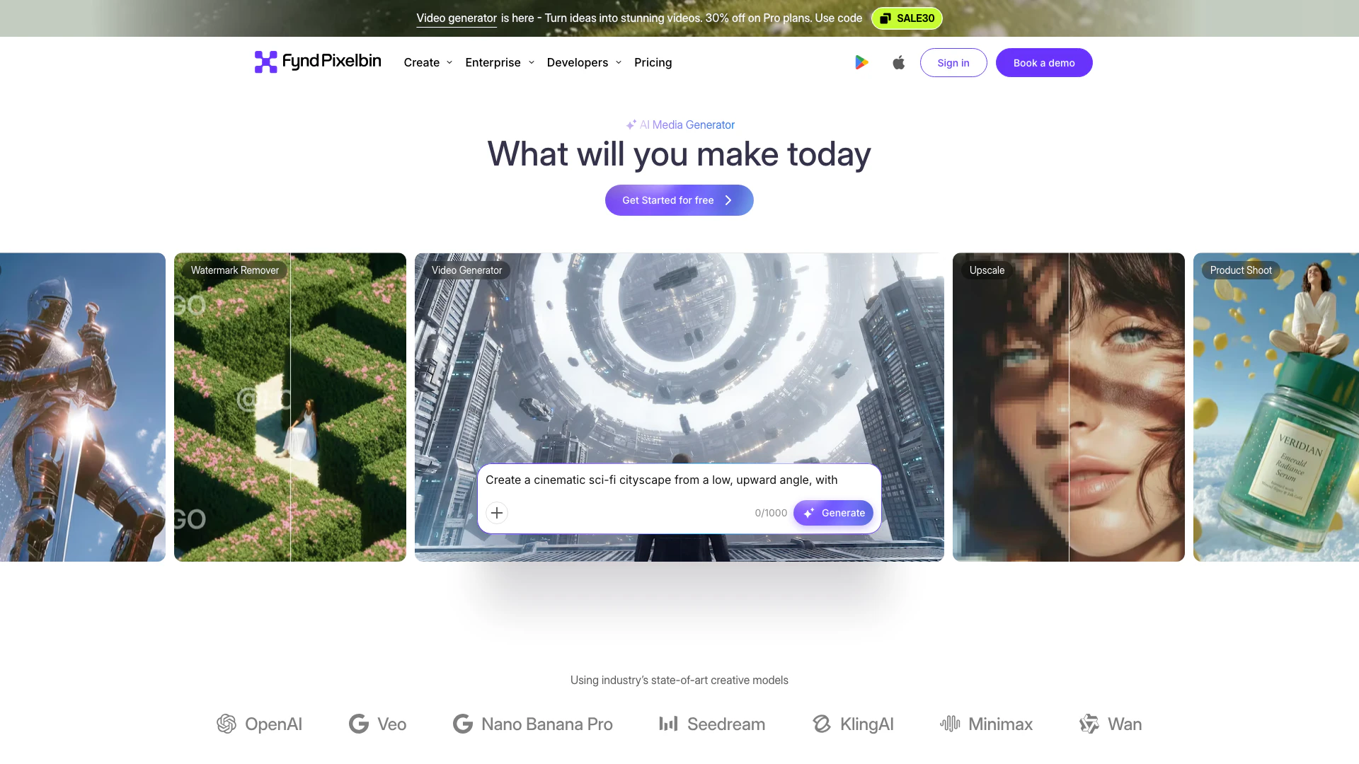 Pixelbin Io screenshot