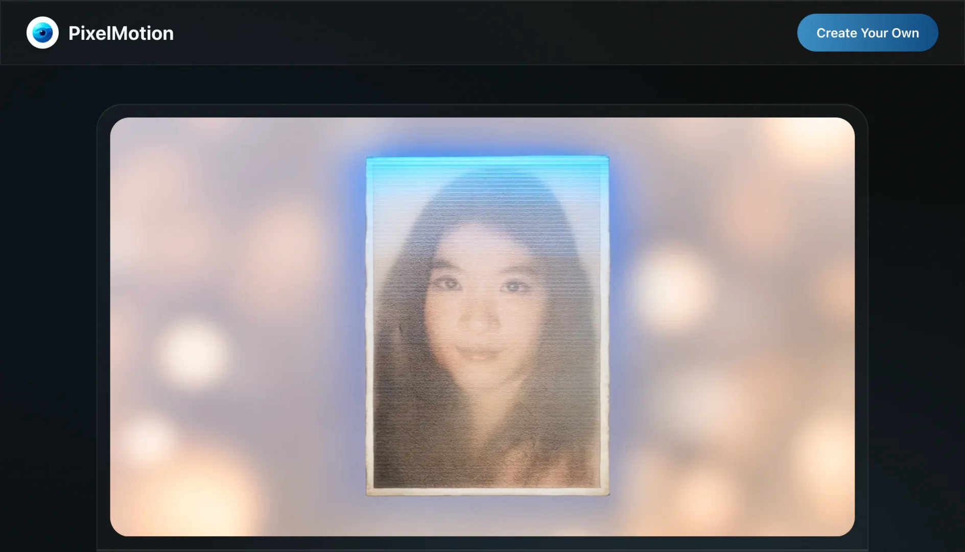 PixelMotion public viewer for shared content