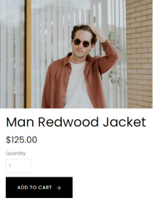 Pixpa online store feature demonstration