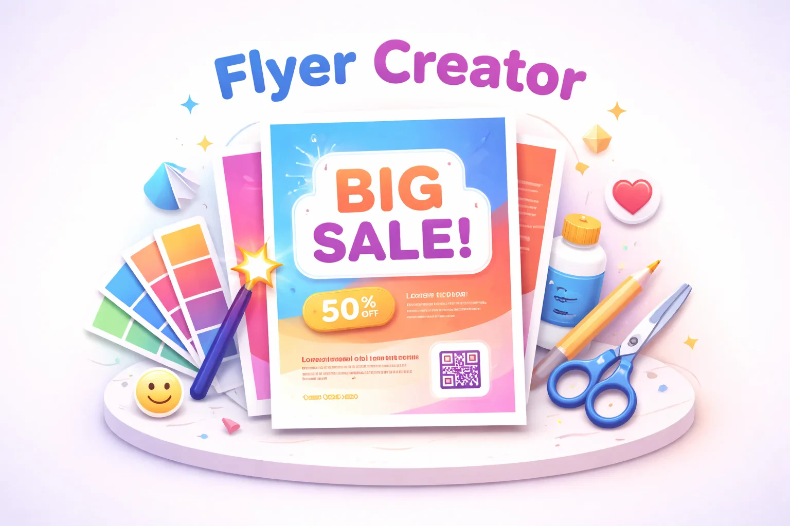 Playgroundai flyer maker interface