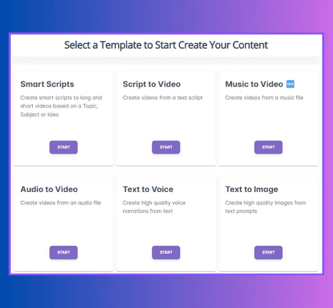 Podfyai use case example showing video creation from audio