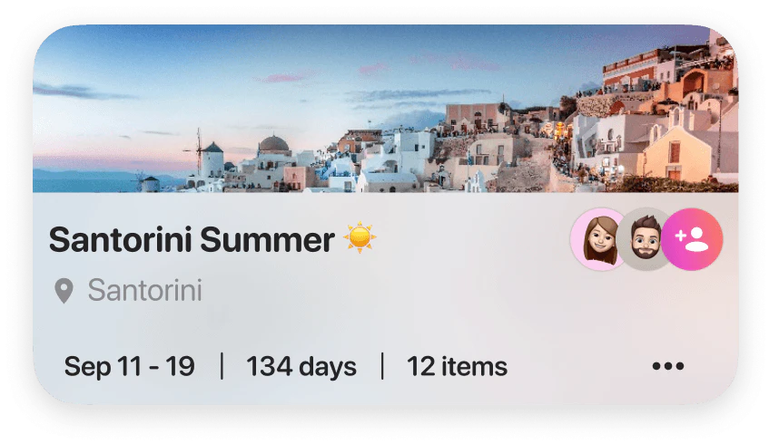 Pogo Travel pinboard feature demonstration