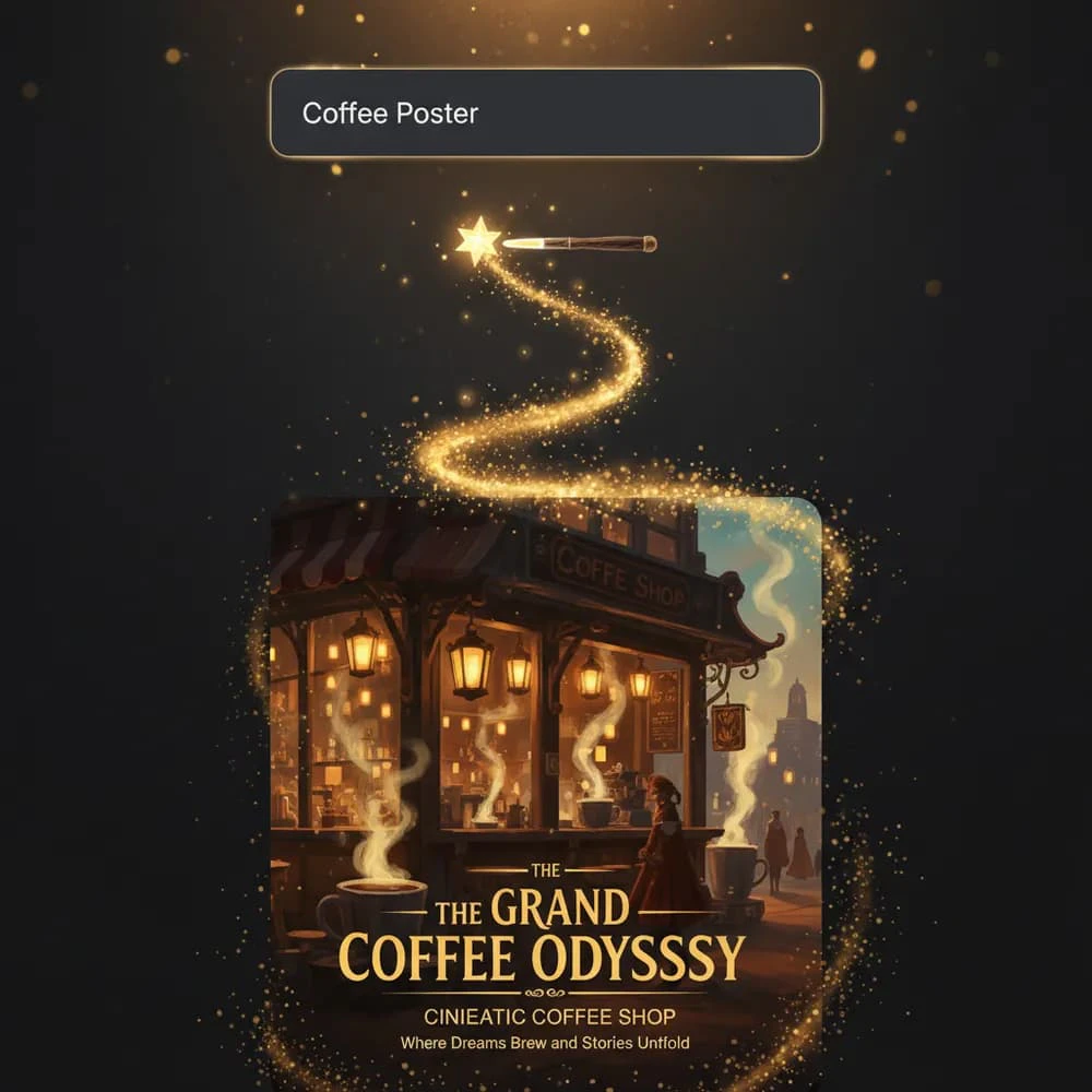 Poster smart prompt enhancement feature