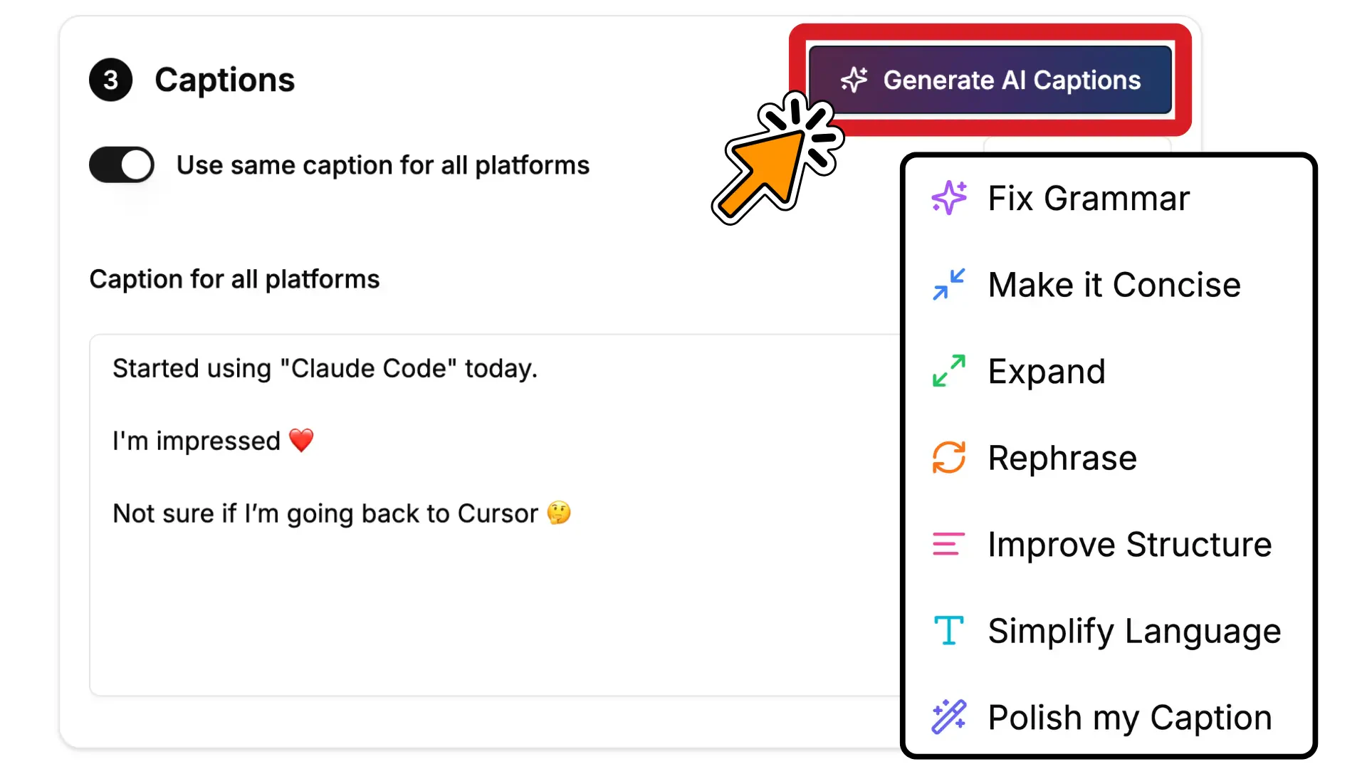 PostPlanify AI features demonstration