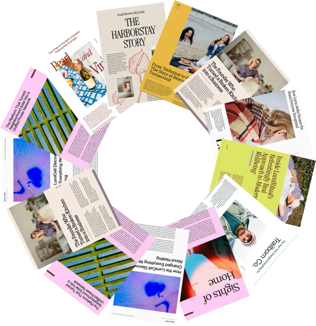 Presscart product overview showcasing media placements