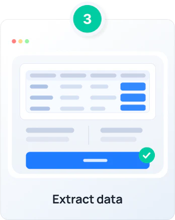 Procys data extraction step screenshot