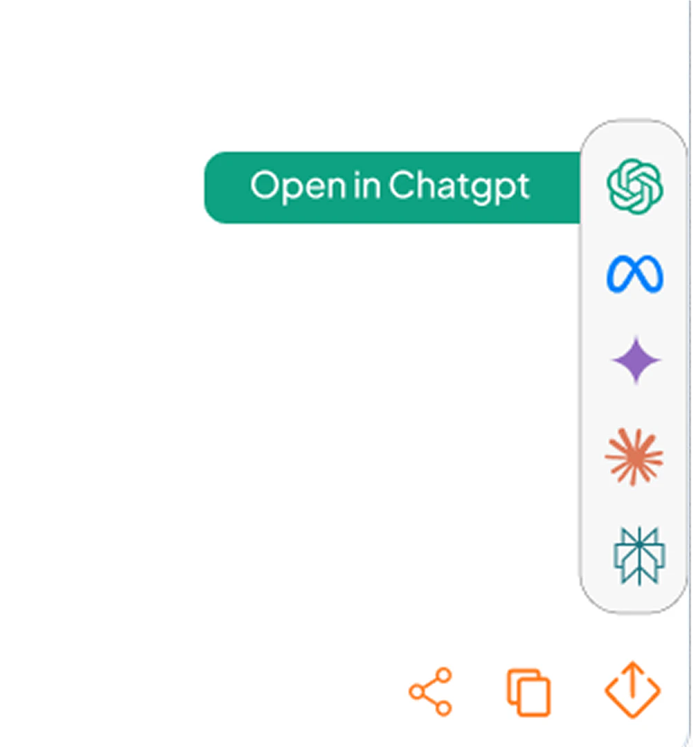Prompt Genie open in AI tools interface