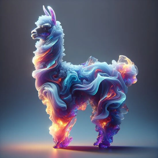 Prompt Llama featuring DALL·E 3 AI-generated image