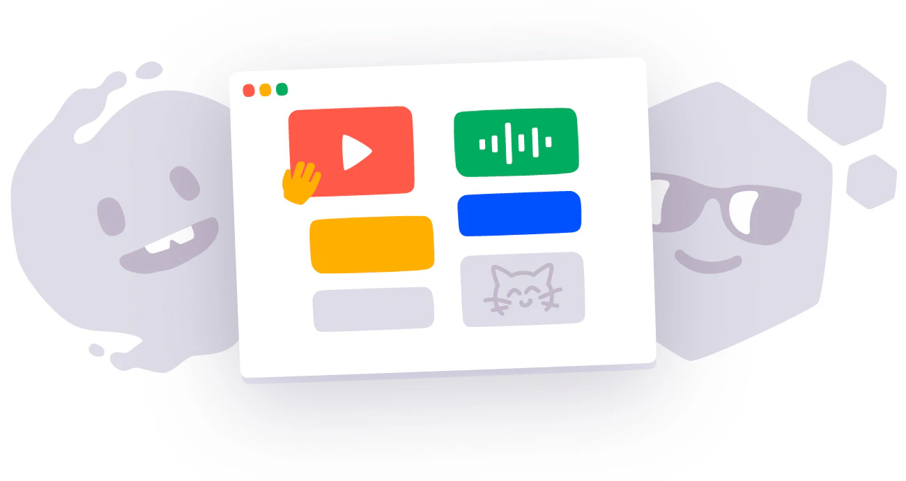 Prototext product overview on desktop