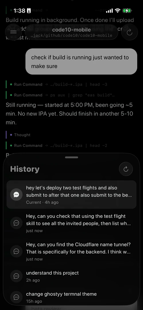 Punkcode operation interface