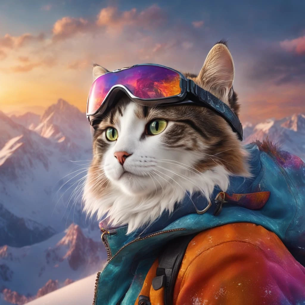 Puppy-ai feature demonstration showing various pet portrait styles