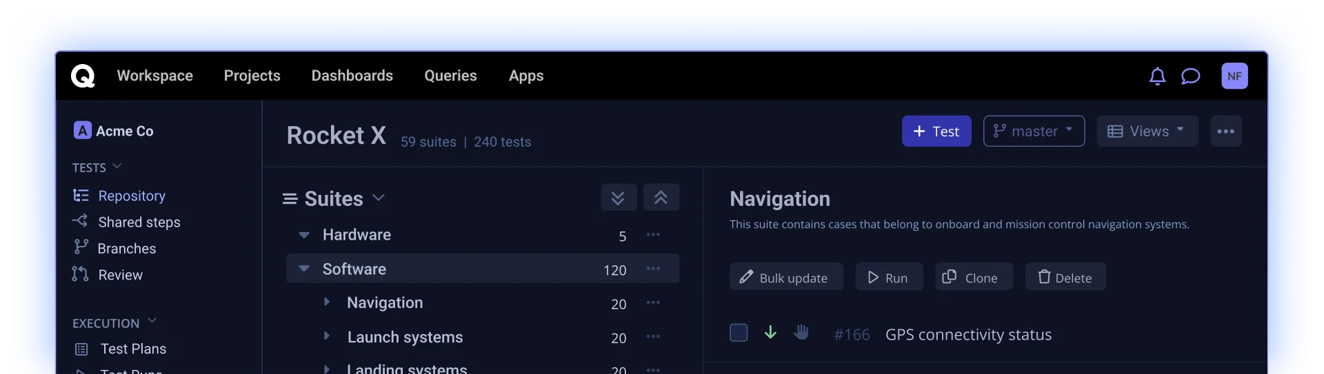 Qase test management platform overview