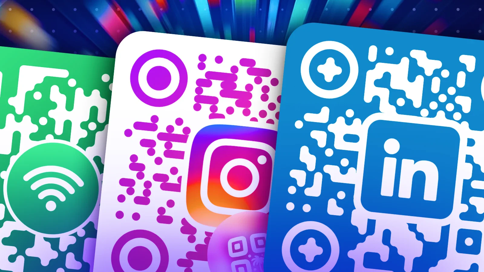 Qrcodeswithai features for social media QR codes