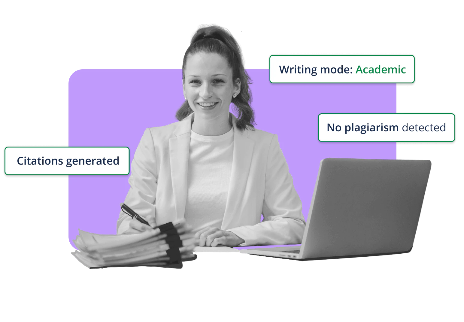 QuillBot use case for academic research papers