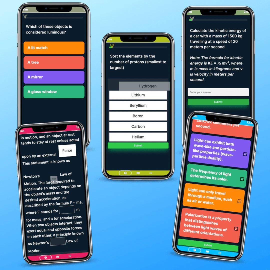 QuizWhizzer interactive quiz overview